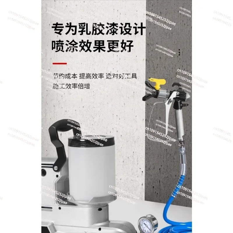 Portable Electric High‑Pressure Airless Paint Sprayer, Multifunctional Lithium Battery Latex Paint Spraying Machine
Portable Electric High‑Pressure Airless Paint Sprayer, Multifunctional Lithium Battery Latex Paint Spraying Machine
