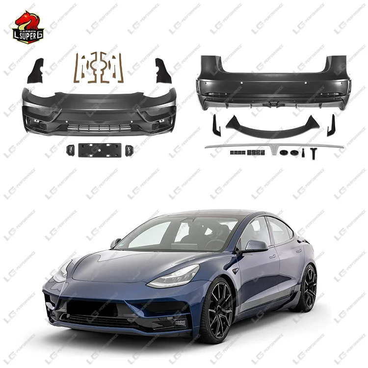 Новый пластиковый обвес в стиле ST для Tesla Model 3: включает бамперы и спойлер, детали кузова автомобиля
Новый пластиковый обвес в стиле ST для Tesla Model 3: включает бамперы и спойлер, детали кузова автомобиля