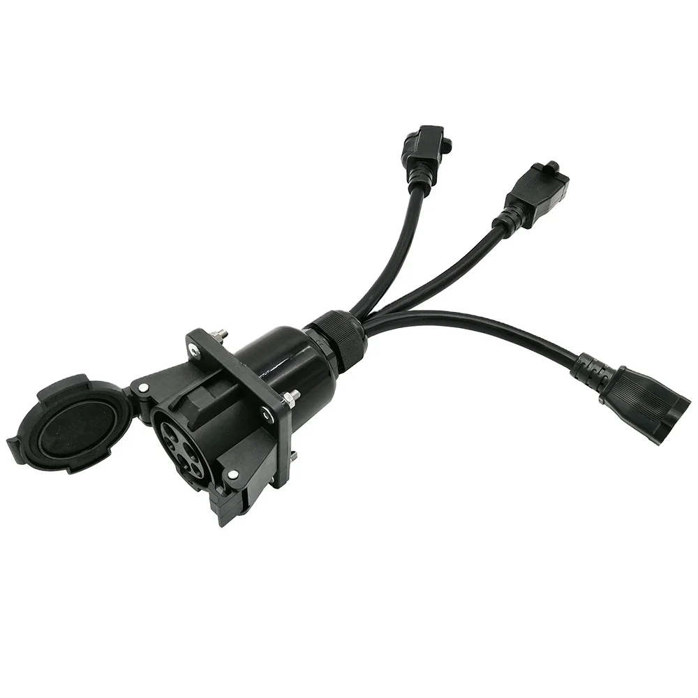 SAE J1772 Electric Car Charging Socket Entrance to NEMA 5-15 Socket * 3 Electric Bicycle Portable Electric Car Charger Adapter
SAE J1772 Electric Car Charging Socket Entrance to NEMA 5-15 Socket * 3 Electric Bicycle Portable Electric Car Charger Adapter
