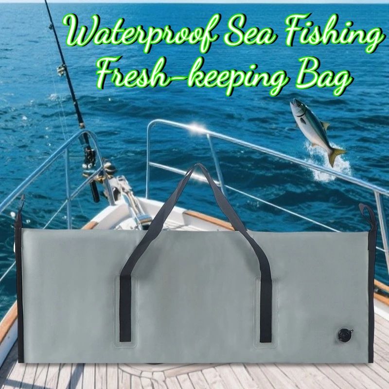Portable Waterproof Sea Fishing Fresh-keeping Bag Extra-large Thickened Leak-proof Fishing Insulation Pack Tackle Bags Supplies
Portable Waterproof Sea Fishing Fresh-keeping Bag Extra-large Thickened Leak-proof Fishing Insulation Pack Tackle Bags Supplies