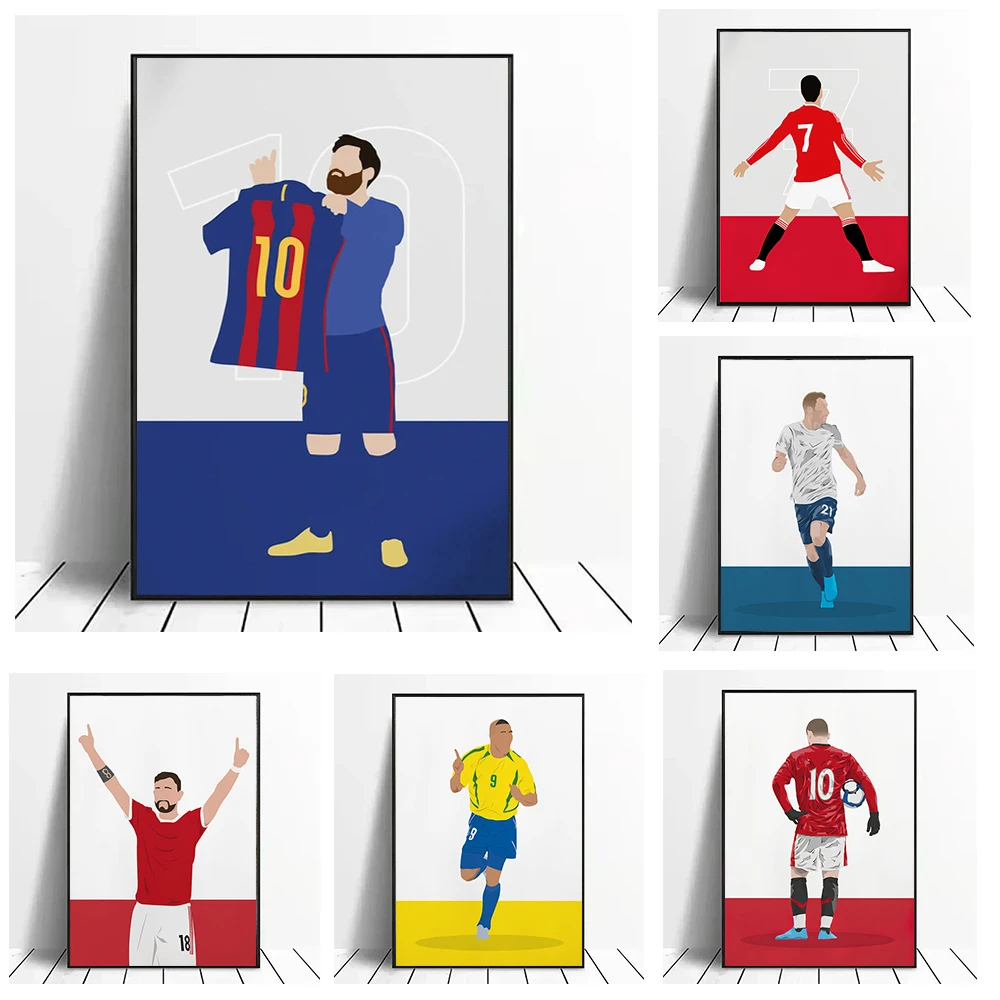 Modern Football Player Abstract Posters Prints Canvas Painting Sports Enthusiasts Wall Art Pictures for Living Room Home Decor
Modern Football Player Abstract Posters Prints Canvas Painting Sports Enthusiasts Wall Art Pictures for Living Room Home Decor