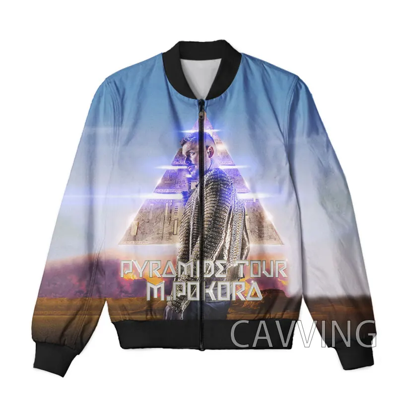 CAVVING 3D Printed M. Pokora Zipper Bomber Jackets Men Overcoat Mens Coat Zip Up Jackets for Women/Men
CAVVING 3D Printed M. Pokora Zipper Bomber Jackets Men Overcoat Mens Coat Zip Up Jackets for Women/Men
