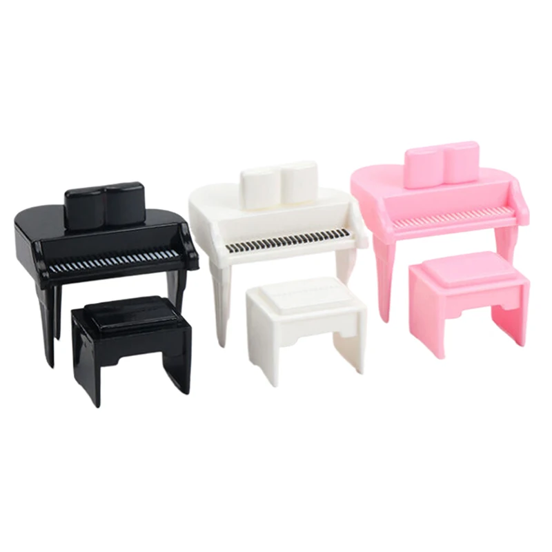 1/12 Dollhouse Miniature Piano With Stool Dollhouse Simulation Musical Instrument Model Dolls House Scene Decoration Ornament
1/12 Dollhouse Miniature Piano With Stool Dollhouse Simulation Musical Instrument Model Dolls House Scene Decoration Ornament