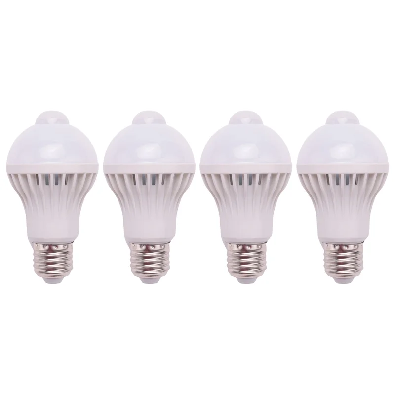 4X E27 Led Bulb Light Motion Sensor Light LED PIR Motion Sensor Lamp Globe Bulb Light Lamp 5W
4X E27 Led Bulb Light Motion Sensor Light LED PIR Motion Sensor Lamp Globe Bulb Light Lamp 5W