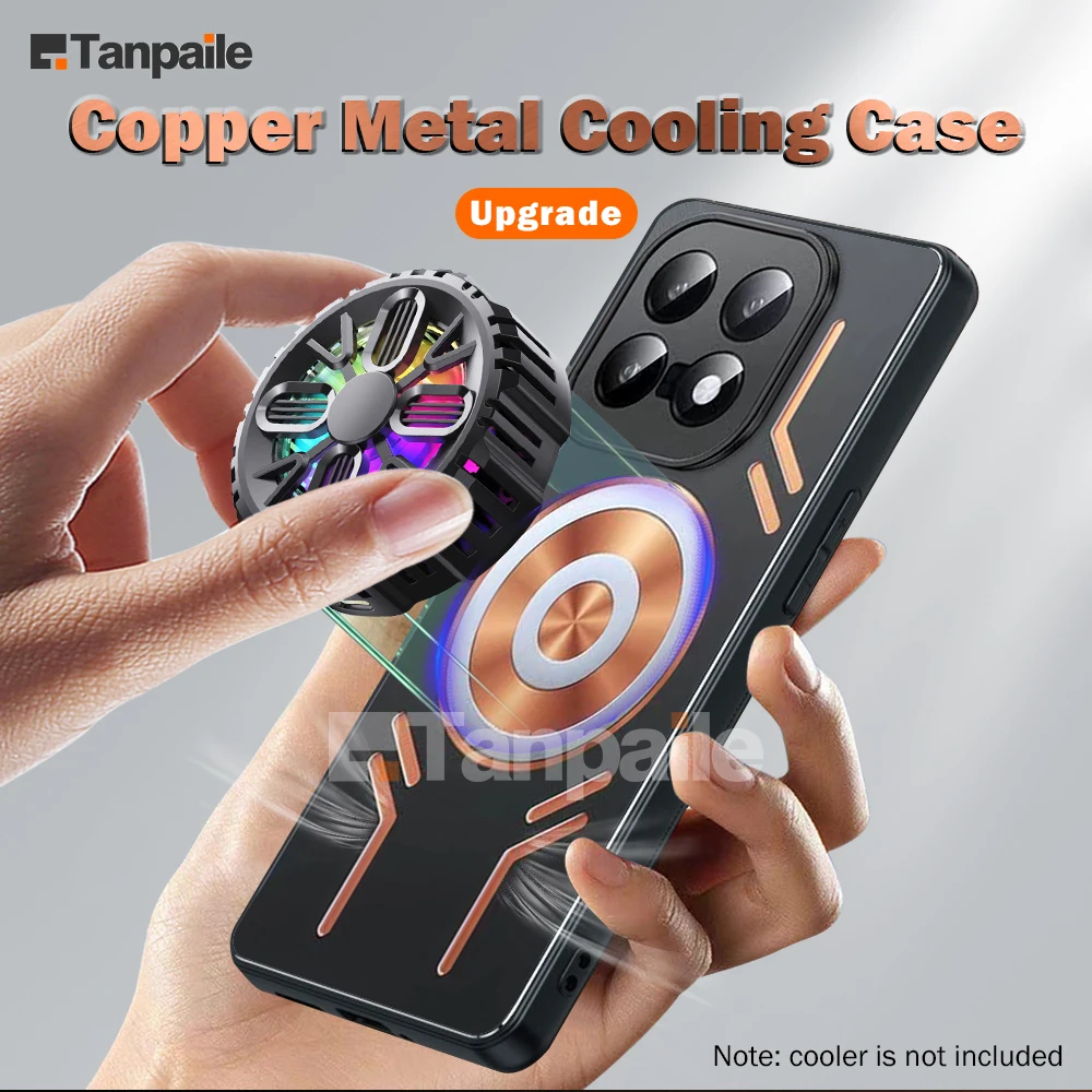 Metal Case For VIVO iQOO 15 Copper Metal Cooling Case Shockproof Phone Cover Funda
Metal Case For VIVO iQOO 15 Copper Metal Cooling Case Shockproof Phone Cover Funda