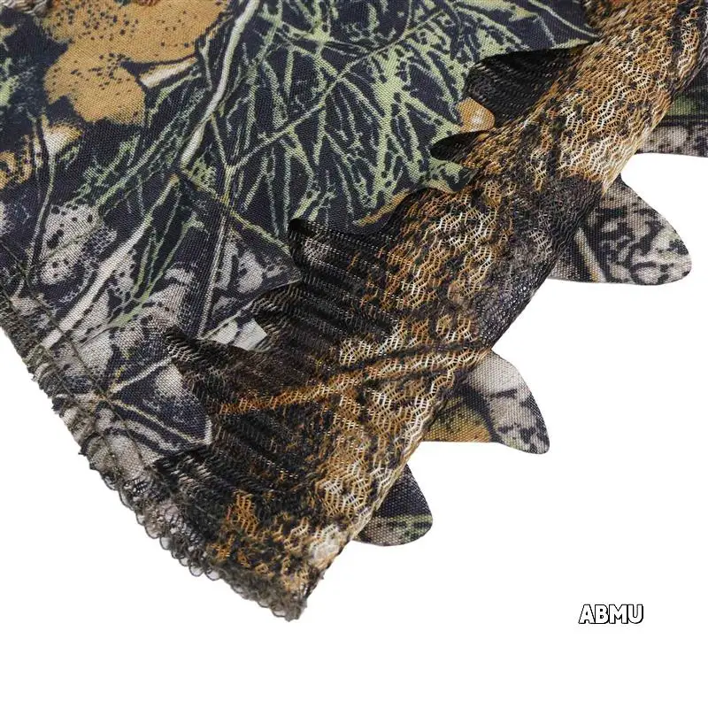 10X Camouflage Hunting Leafy 3D Face Mask Hood Outdoor Hunting Fishing Headgear Camo Hat
10X Camouflage Hunting Leafy 3D Face Mask Hood Outdoor Hunting Fishing Headgear Camo Hat