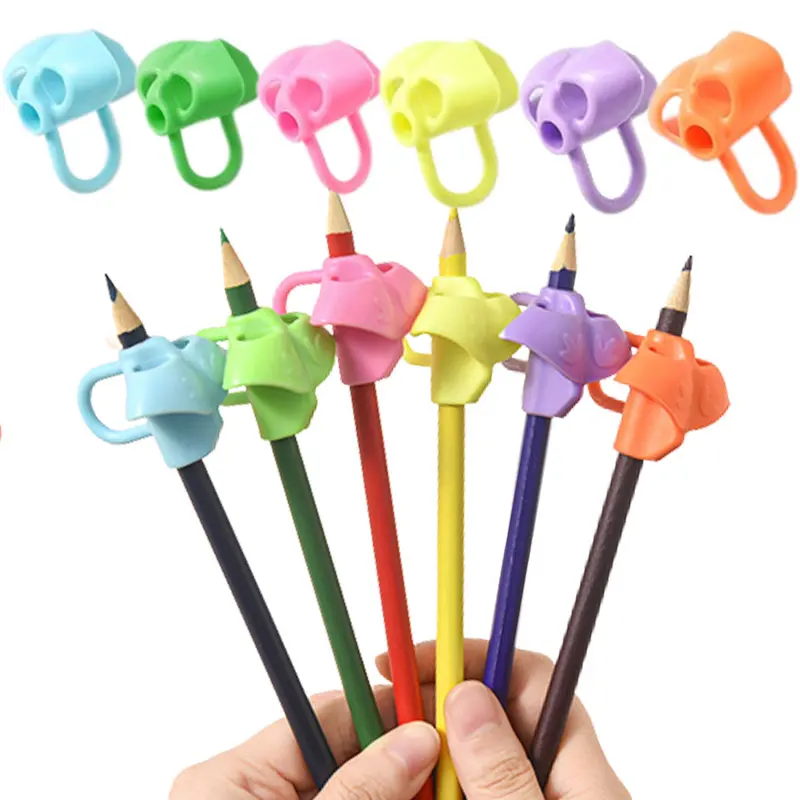 240Pcs Three Finger Writing Corrector Pencil Holder Children Kids Learning Holding Device Correcting Pen Holder School Supplies
240Pcs Three Finger Writing Corrector Pencil Holder Children Kids Learning Holding Device Correcting Pen Holder School Supplies