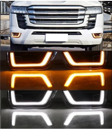 Suitable for 22 new Toyota Rand Cool Luzawa daytime running lights, land patrol modified LED streamer steering front bar fog
Suitable for 22 new Toyota Rand Cool Luzawa daytime running lights, land patrol modified LED streamer steering front bar fog