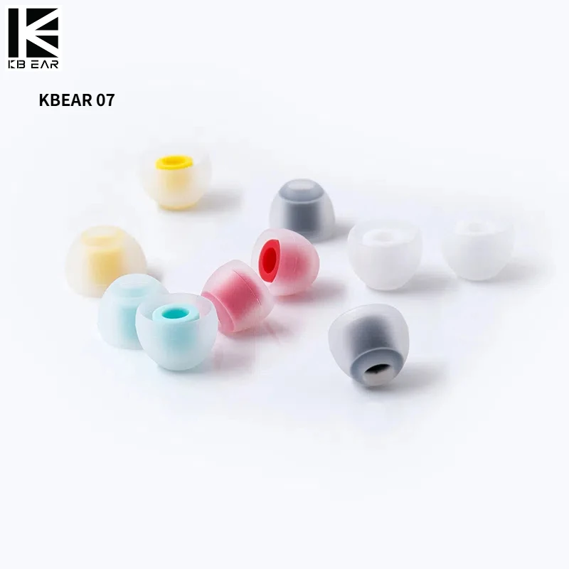 Wooeasy KBEAR 07 Silicone Earphone Eartips S M M- M+ L Size In Ear Earbuds Headset Headphones Accessories for KBEAR KS2 LARK IEM
Wooeasy KBEAR 07 Silicone Earphone Eartips S M M- M+ L Size In Ear Earbuds Headset Headphones Accessories for KBEAR KS2 LARK IEM
