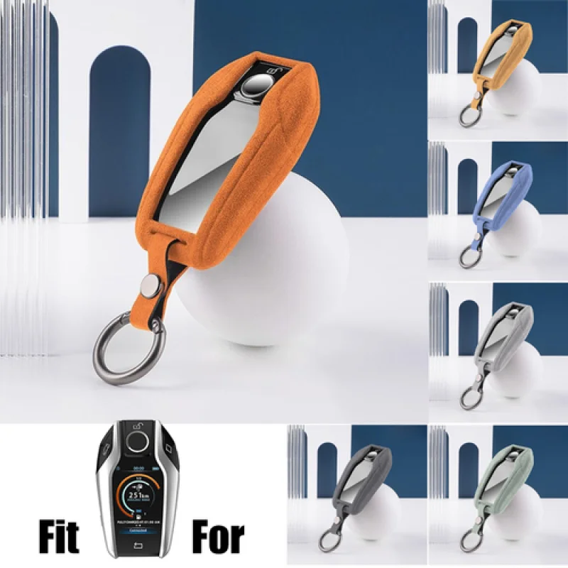 Suede Leather Car Display Key Fob Case Cover For BMW 5 6 7 740i i8 G12 X3 X5
Suede Leather Car Display Key Fob Case Cover For BMW 5 6 7 740i i8 G12 X3 X5