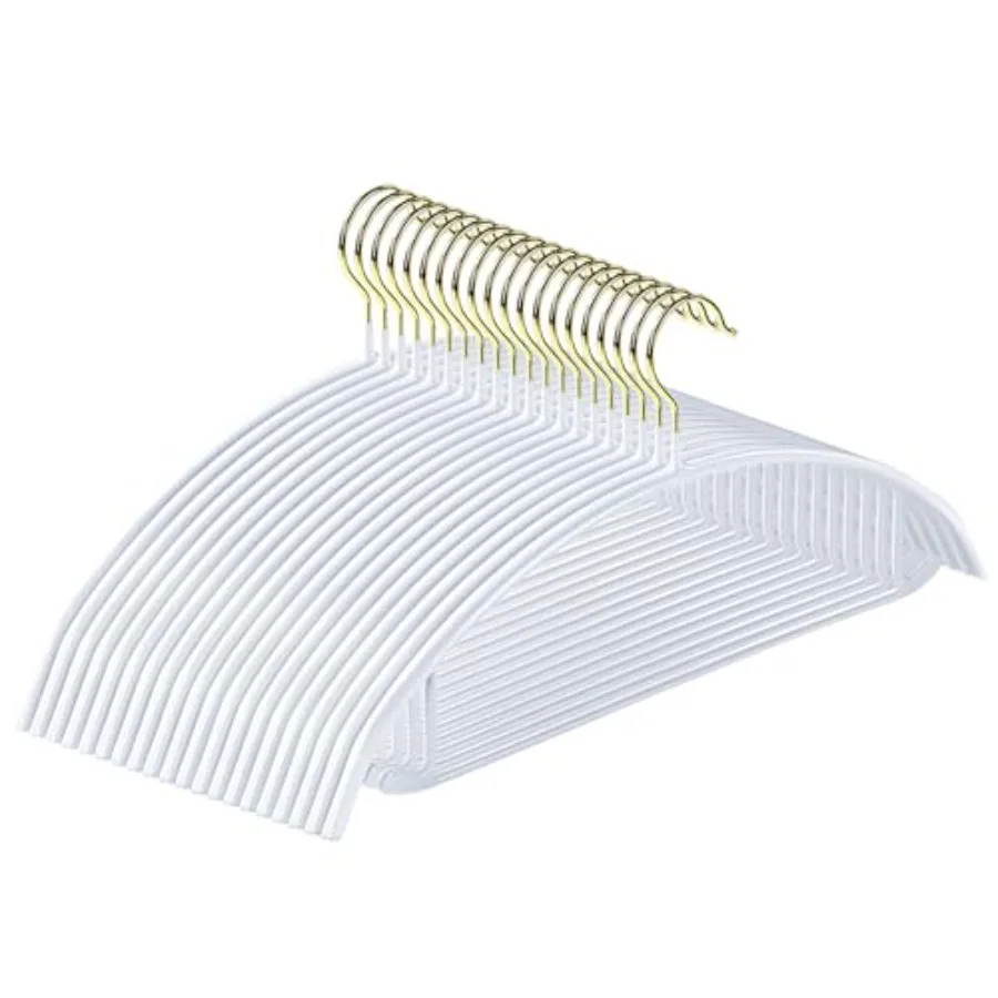 Clothes Hangers 20 Pack Non Slip Hangers Sweater Hanger No Shoulder Bump 16.5 Inch Wide Durable and Strong Shirt Coat Dress Ski
Clothes Hangers 20 Pack Non Slip Hangers Sweater Hanger No Shoulder Bump 16.5 Inch Wide Durable and Strong Shirt Coat Dress Ski