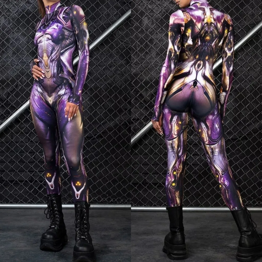 Unisex Cyber Punk 3D Digital Printing Halloween Party Role Play Outfit Women Men Cosplay Costume Carnival Jumpsuit
Unisex Cyber Punk 3D Digital Printing Halloween Party Role Play Outfit Women Men Cosplay Costume Carnival Jumpsuit