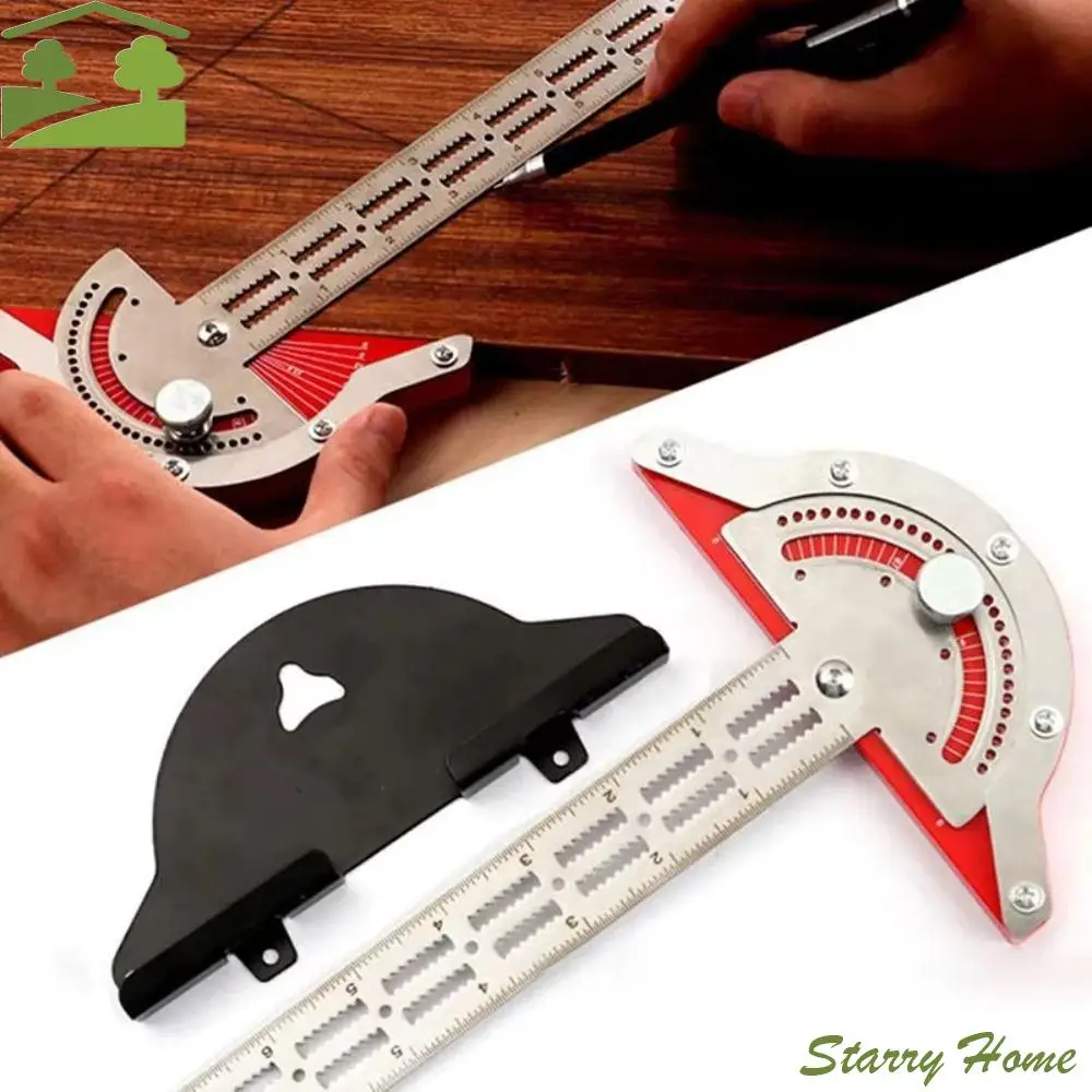 0-70° Adjustable Woodworkers Edge Rule Accurate Scale T-Type Angle Finder Stainless Steel Angle Measure Digital Protractor
0-70° Adjustable Woodworkers Edge Rule Accurate Scale T-Type Angle Finder Stainless Steel Angle Measure Digital Protractor