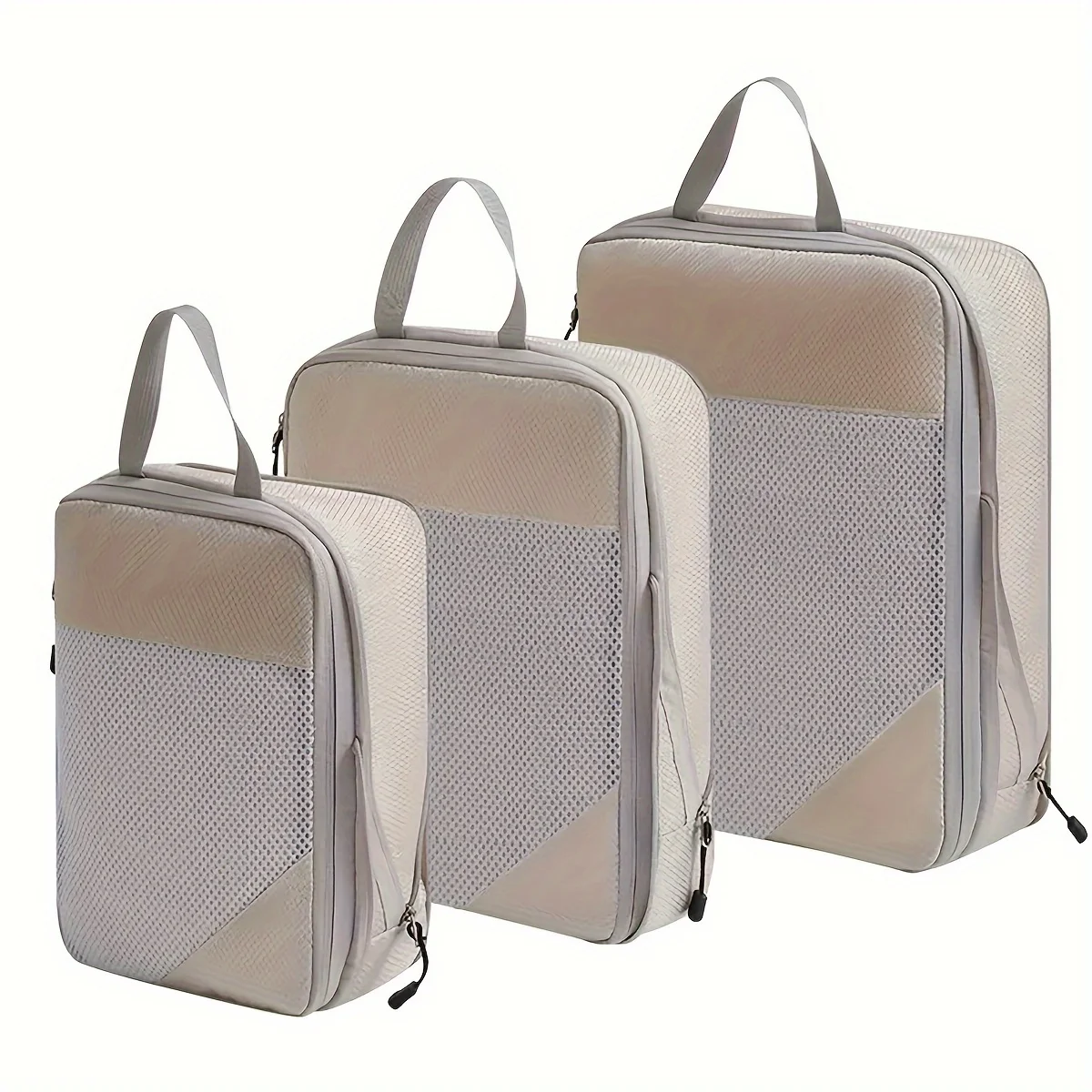 3-Piece Set Travel Bags, Compression Packing Cubes For Digital Gadgets, Toiletries, Makeup, Clothes, Shoes, Luggage Organizers
3-Piece Set Travel Bags, Compression Packing Cubes For Digital Gadgets, Toiletries, Makeup, Clothes, Shoes, Luggage Organizers