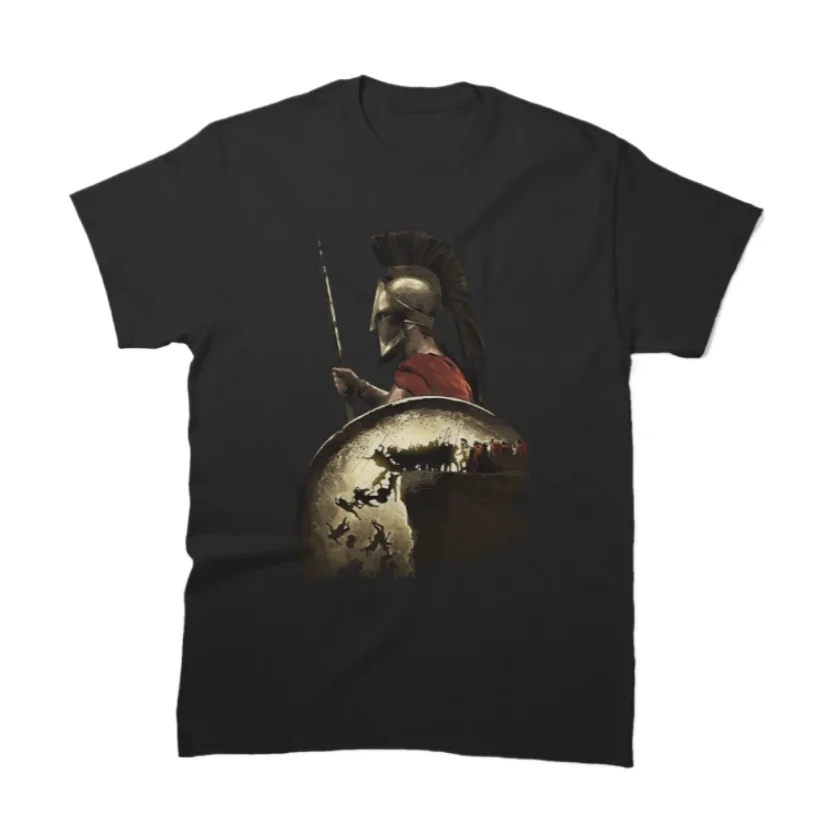 Sparta Movie Spartan Warrior 300 Spartans T-Shirt 100% Cotton O-Neck Short Sleeve Summer Casual Mens T-shirt Size S-3XL
Sparta Movie Spartan Warrior 300 Spartans T-Shirt 100% Cotton O-Neck Short Sleeve Summer Casual Mens T-shirt Size S-3XL