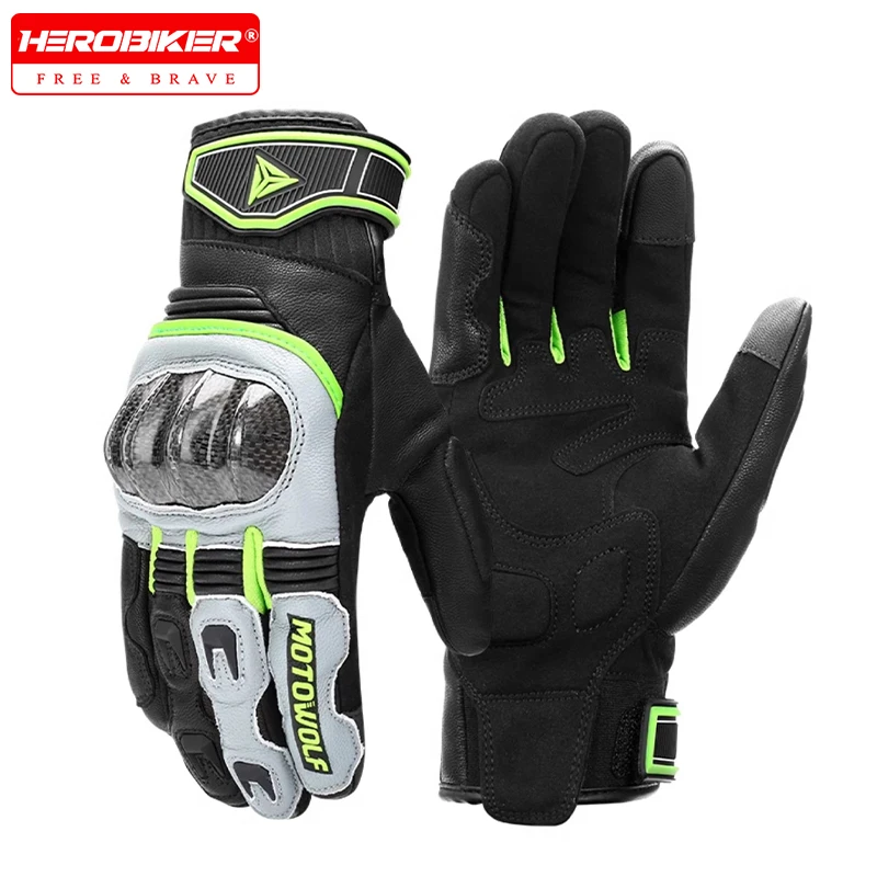 Spring/Summer Motorcycle Riding Gloves Leather Anti-fall Off-road Rider Equipment Biker Gloves Soft And Breathable Touchscreen
Spring/Summer Motorcycle Riding Gloves Leather Anti-fall Off-road Rider Equipment Biker Gloves Soft And Breathable Touchscreen