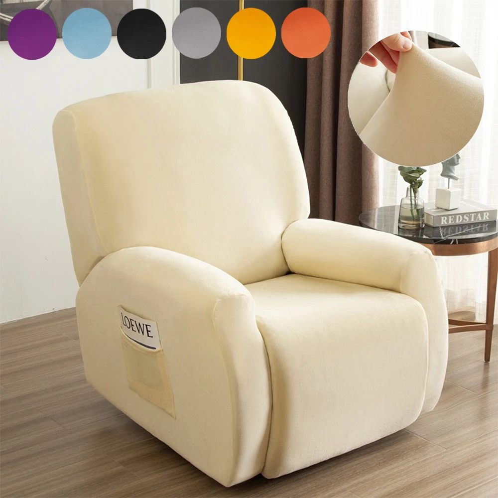 1Seater Recliner Cover All-inclusive Stretch Velvet Sofa Cover Relax Armchair Slipcover Solid Color Couch Coushion Living Room
1Seater Recliner Cover All-inclusive Stretch Velvet Sofa Cover Relax Armchair Slipcover Solid Color Couch Coushion Living Room