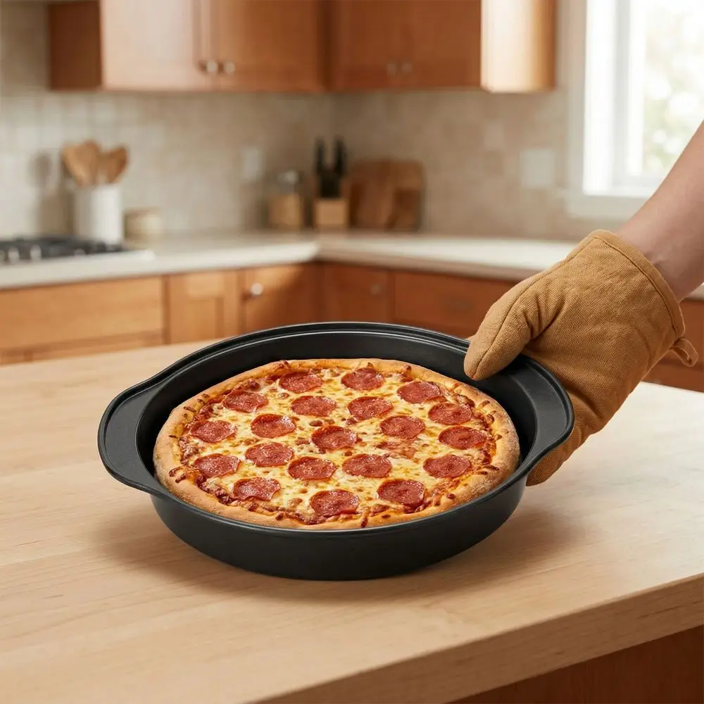 Bakeware 6/8/9/10in Pizza Baking Pan Non-Stick Round Pizza Mould Durable Carbon Steel Round Pizza Dish Baking Tool
Bakeware 6/8/9/10in Pizza Baking Pan Non-Stick Round Pizza Mould Durable Carbon Steel Round Pizza Dish Baking Tool