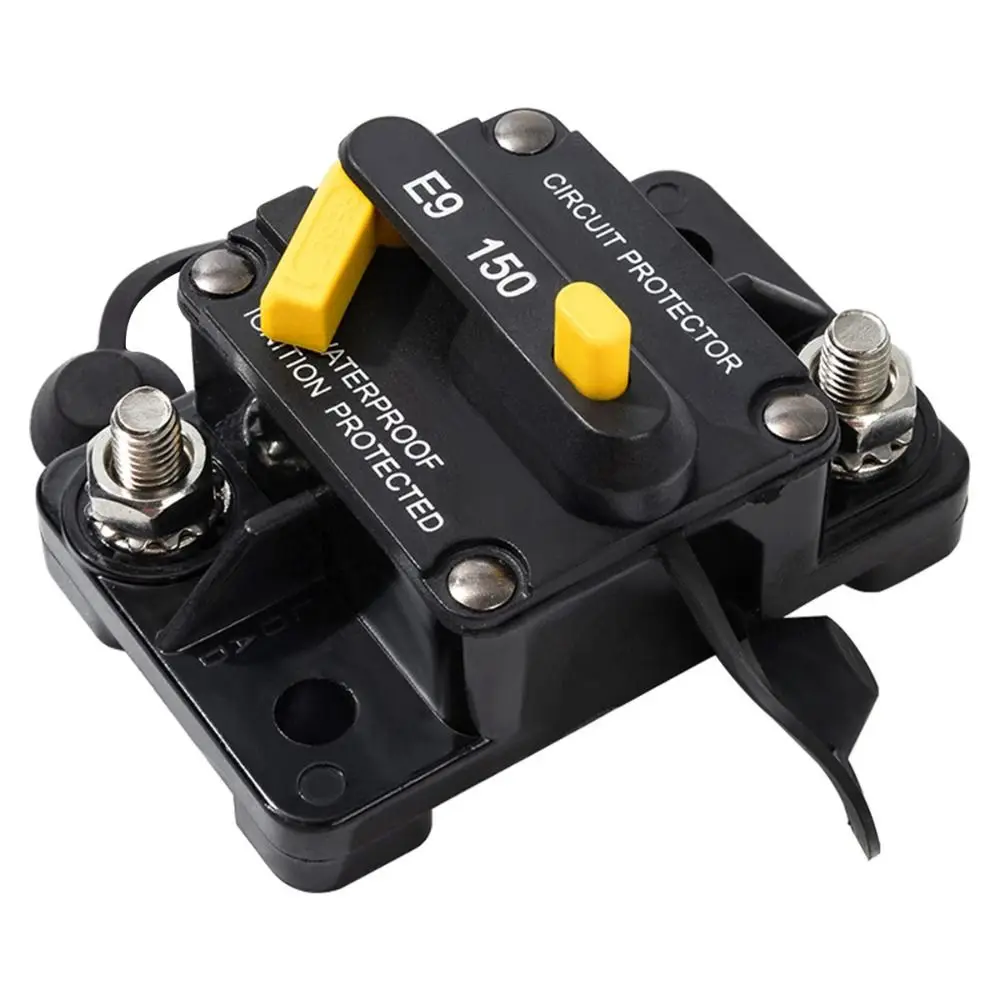 Resettable Fuse Holder Auto Marine Circuit Protection Breaker Circuit Breaker Fuse Reset 120A-140A 140A-1500A Auto Reset
Resettable Fuse Holder Auto Marine Circuit Protection Breaker Circuit Breaker Fuse Reset 120A-140A 140A-1500A Auto Reset