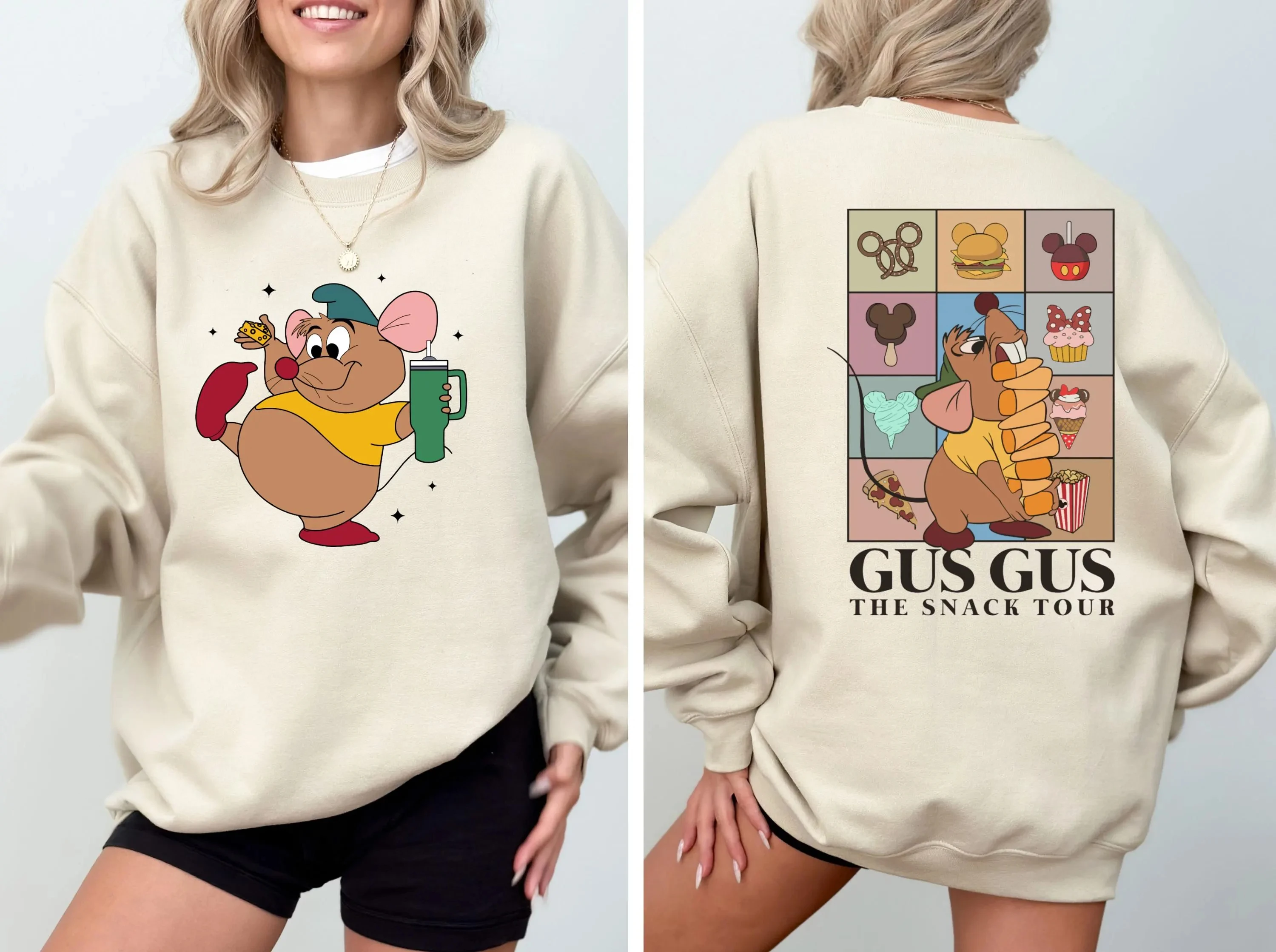 Свитшот Cinderella Gus Gus Disney Family Snack Journey Disneyland Пуловер с круглым вырезом для путешествий Осень/Зима
Свитшот Cinderella Gus Gus Disney Family Snack Journey Disneyland Пуловер с круглым вырезом для путешествий Осень/Зима