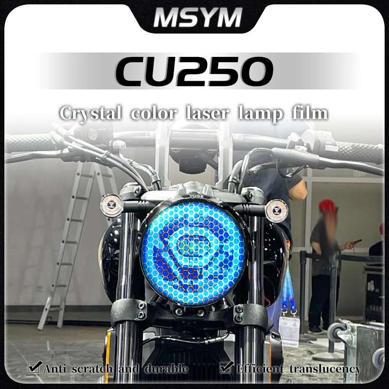 For VOGE CU250 CU 250 cu250 cu 250 2024 Headlight film honeycomb laser protective film transparent sticker accessories
For VOGE CU250 CU 250 cu250 cu 250 2024 Headlight film honeycomb laser protective film transparent sticker accessories