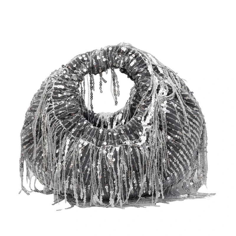 Women Fringe Large Sequin Handbag Luxury Designer Chain Shoulder Bag Fashion Brand Crossbody Bag Ladies Casual Tote Evening Bag
Women Fringe Large Sequin Handbag Luxury Designer Chain Shoulder Bag Fashion Brand Crossbody Bag Ladies Casual Tote Evening Bag