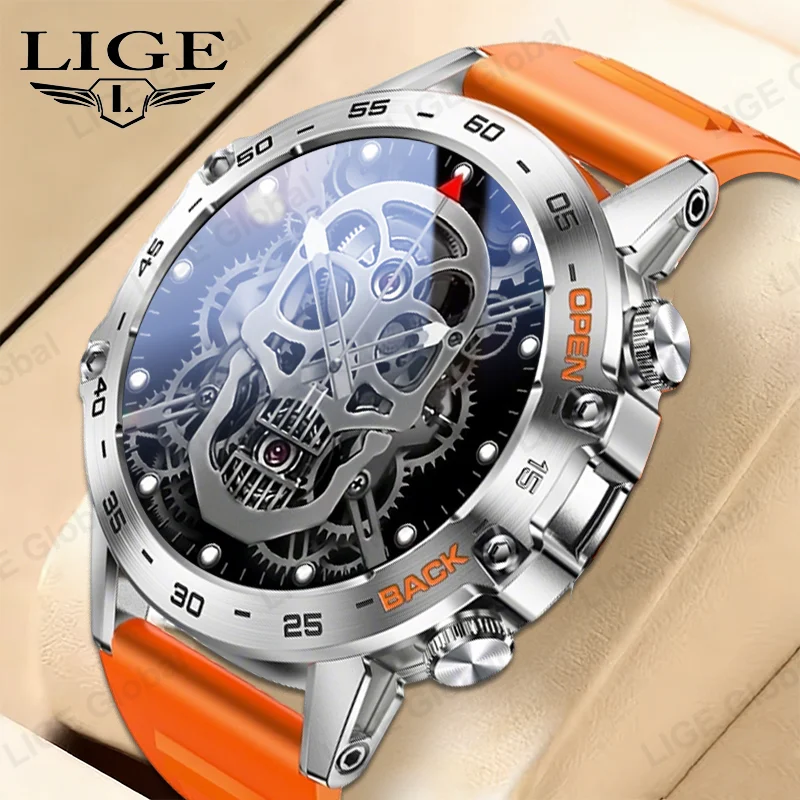 LIGE New 1.39" Bluetooth Call Smart Watch Men Sport Fitness Heart Rate Blood Pressure Health Monitor Smartwatch For Android iOS
LIGE New 1.39" Bluetooth Call Smart Watch Men Sport Fitness Heart Rate Blood Pressure Health Monitor Smartwatch For Android iOS