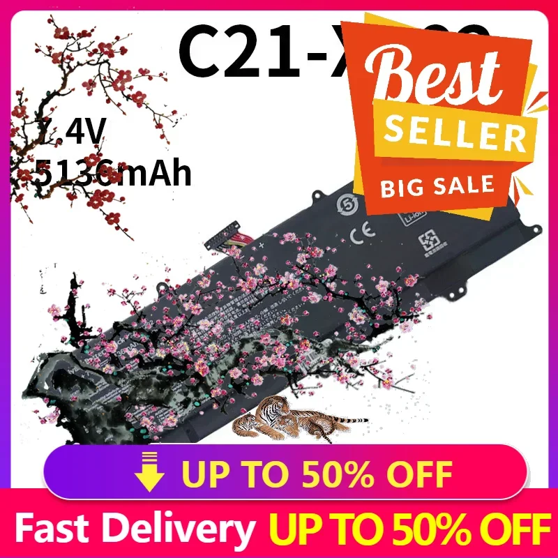 【Fast Delivery】NEW 7.4V 5136mAh C21-X202 Laptop Battery For Asus Vivobook S200 S200E X201 X201E X202 X202E Q200 Q200E C21x202
【Fast Delivery】NEW 7.4V 5136mAh C21-X202 Laptop Battery For Asus Vivobook S200 S200E X201 X201E X202 X202E Q200 Q200E C21x202