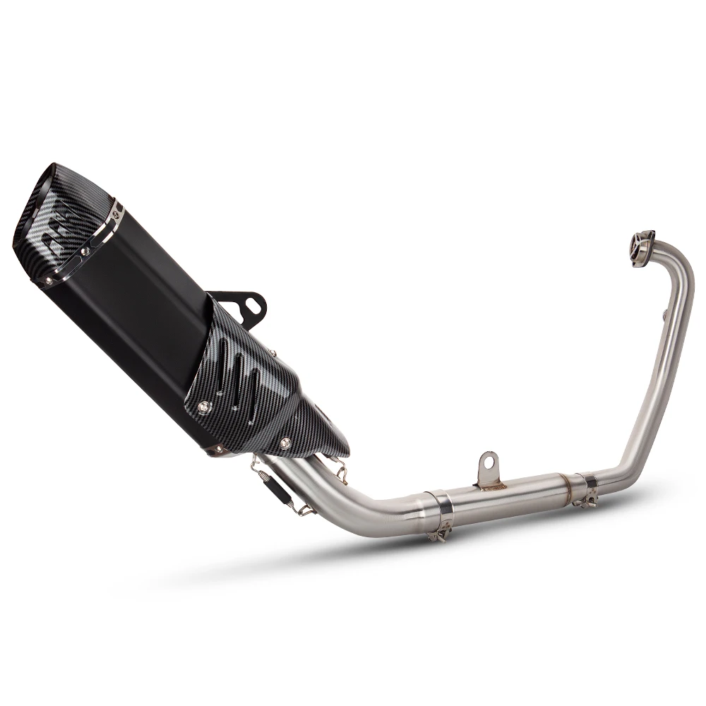 For CFMOTO 250SR 300SR 250SS 300SS 250NK 300NK 250CLX 300CLX 250/300 SR/SS/NK/CLX Motorcycle exhaust system manifold muffler
For CFMOTO 250SR 300SR 250SS 300SS 250NK 300NK 250CLX 300CLX 250/300 SR/SS/NK/CLX Motorcycle exhaust system manifold muffler