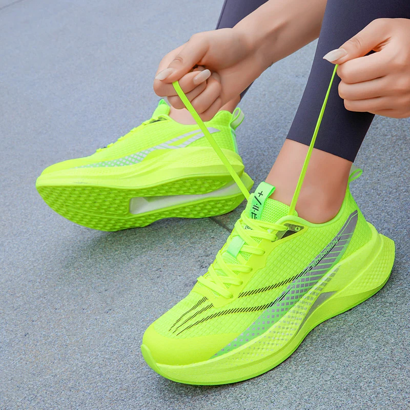 New Cushioning Running Shoes for Men Suitable Heavy Runners Lace Up Sports Women Non-slip Outdoor Athletic Male Sneakers
New Cushioning Running Shoes for Men Suitable Heavy Runners Lace Up Sports Women Non-slip Outdoor Athletic Male Sneakers