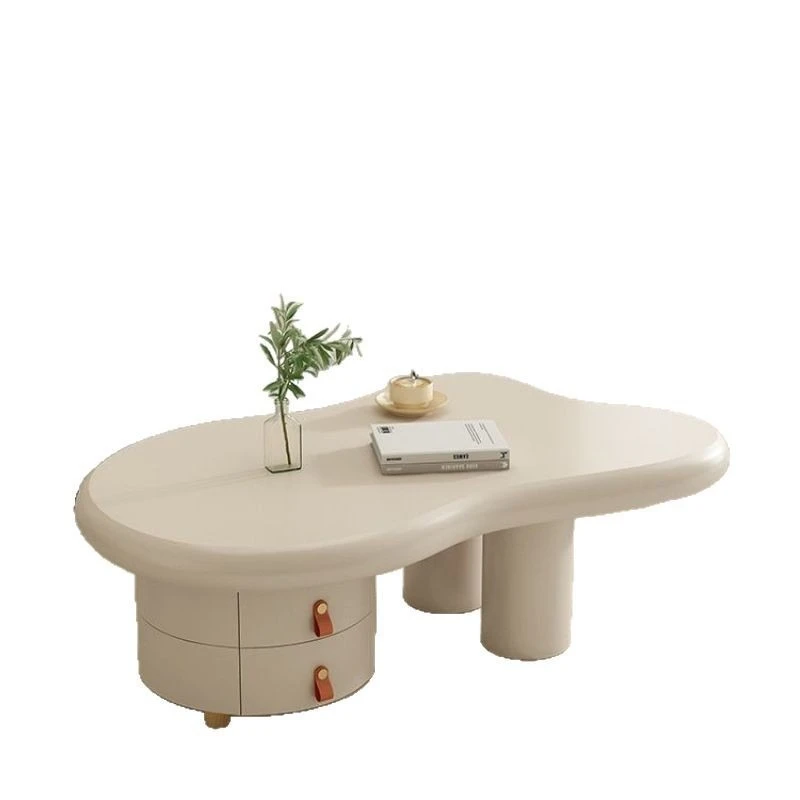 Cloud coffee table living room home drawer modern simple table light luxury
Cloud coffee table living room home drawer modern simple table light luxury