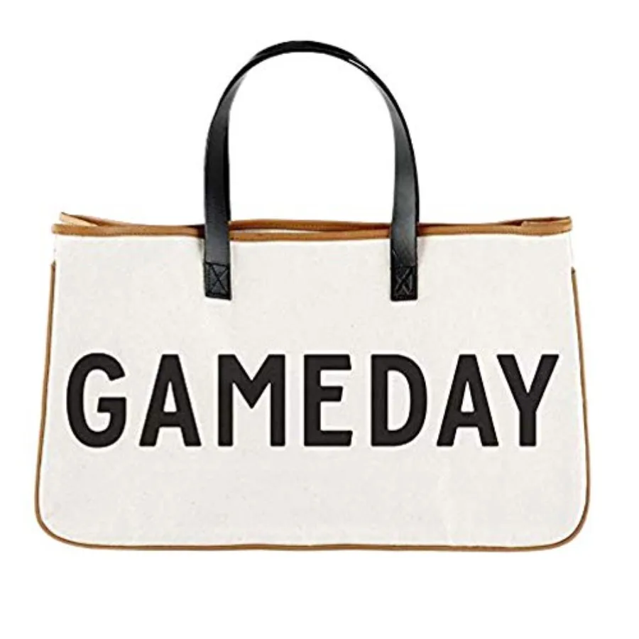 Tote Bag For Women Canvas Shoulder Bag with Genuine Leather Handles
Tote Bag For Women Canvas Shoulder Bag with Genuine Leather Handles