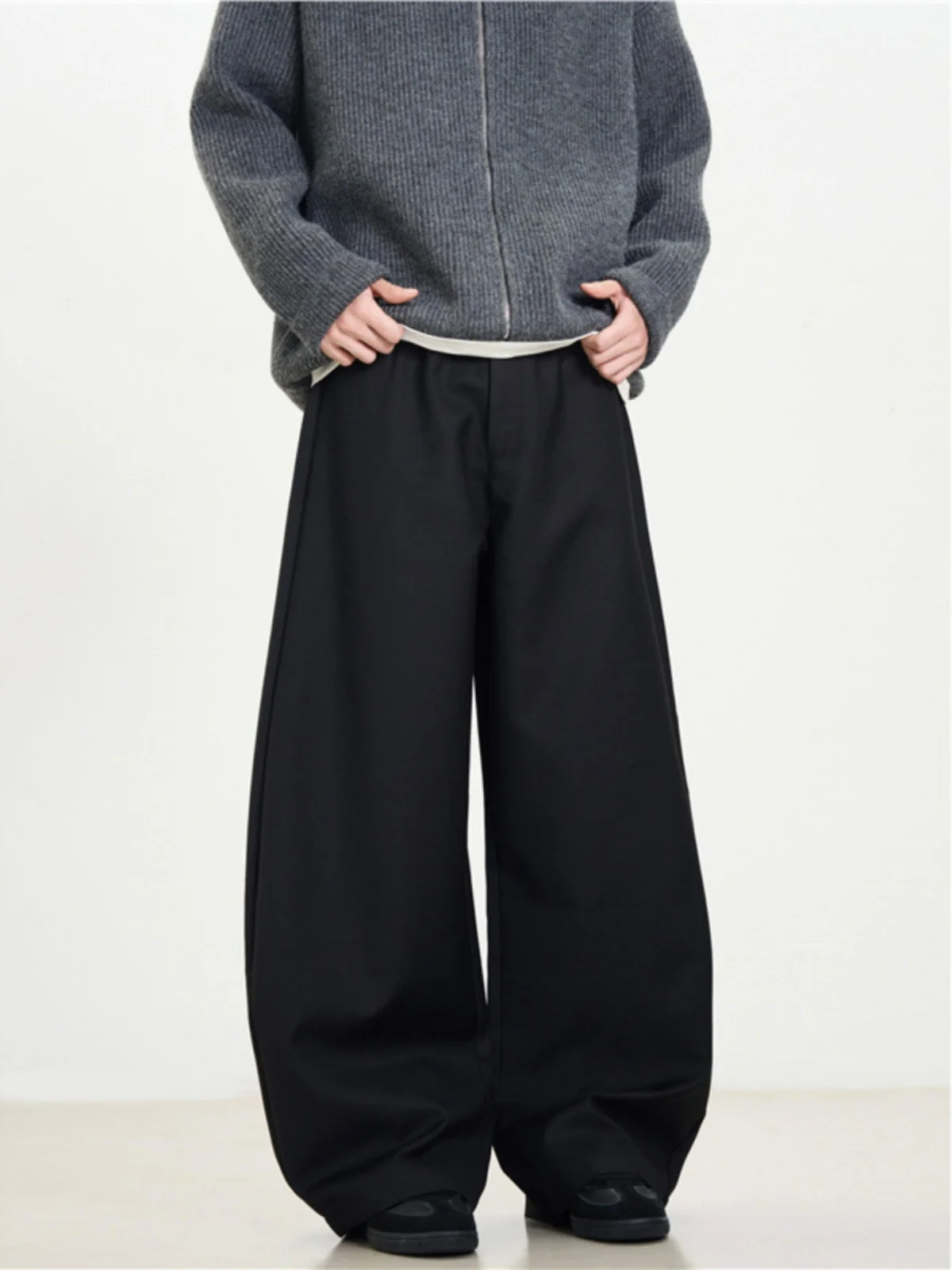 American Sle High Waist Bla Knife Pleat Wide Leg Pants Men Women Vintage Loose Spring Autumn Casual Long Trousers
American Sle High Waist Bla Knife Pleat Wide Leg Pants Men Women Vintage Loose Spring Autumn Casual Long Trousers