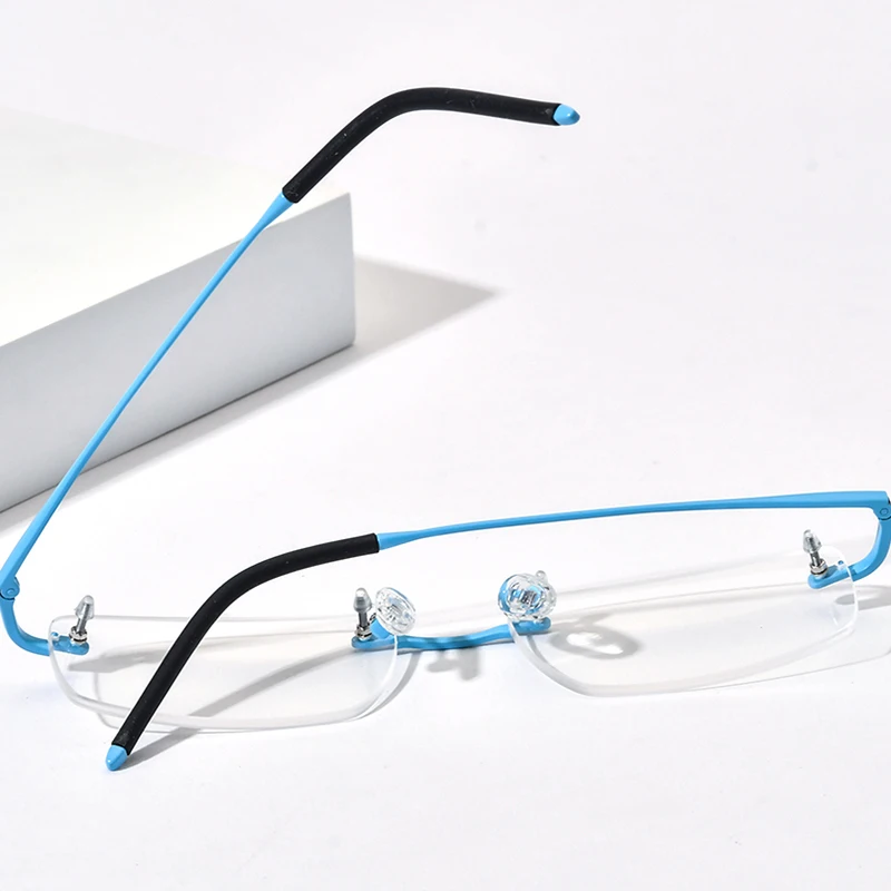 HONILLESI Titanium Glasses Frame Men Brand Designer Ultralight Rimless Eyeglasses Frameless Anti-Slip Sports Eyewear 7302
HONILLESI Titanium Glasses Frame Men Brand Designer Ultralight Rimless Eyeglasses Frameless Anti-Slip Sports Eyewear 7302