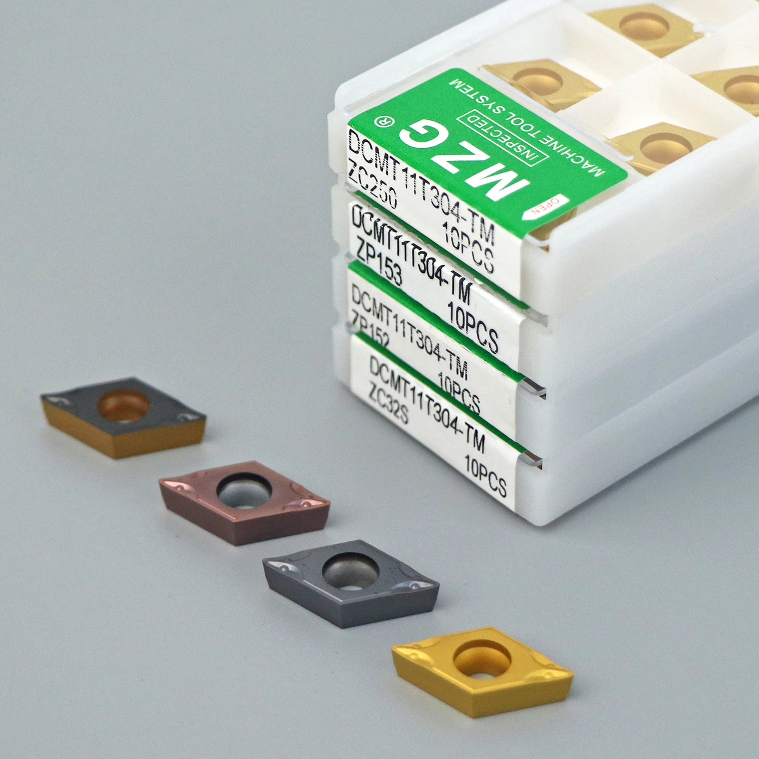 MZG 10pcs DCMT070204 DCMT11T304 DCMT11T308 Carbide Internal Metal Turning Tool CNC Steel Processing Carbide Turning Insert DCMT
MZG 10pcs DCMT070204 DCMT11T304 DCMT11T308 Carbide Internal Metal Turning Tool CNC Steel Processing Carbide Turning Insert DCMT