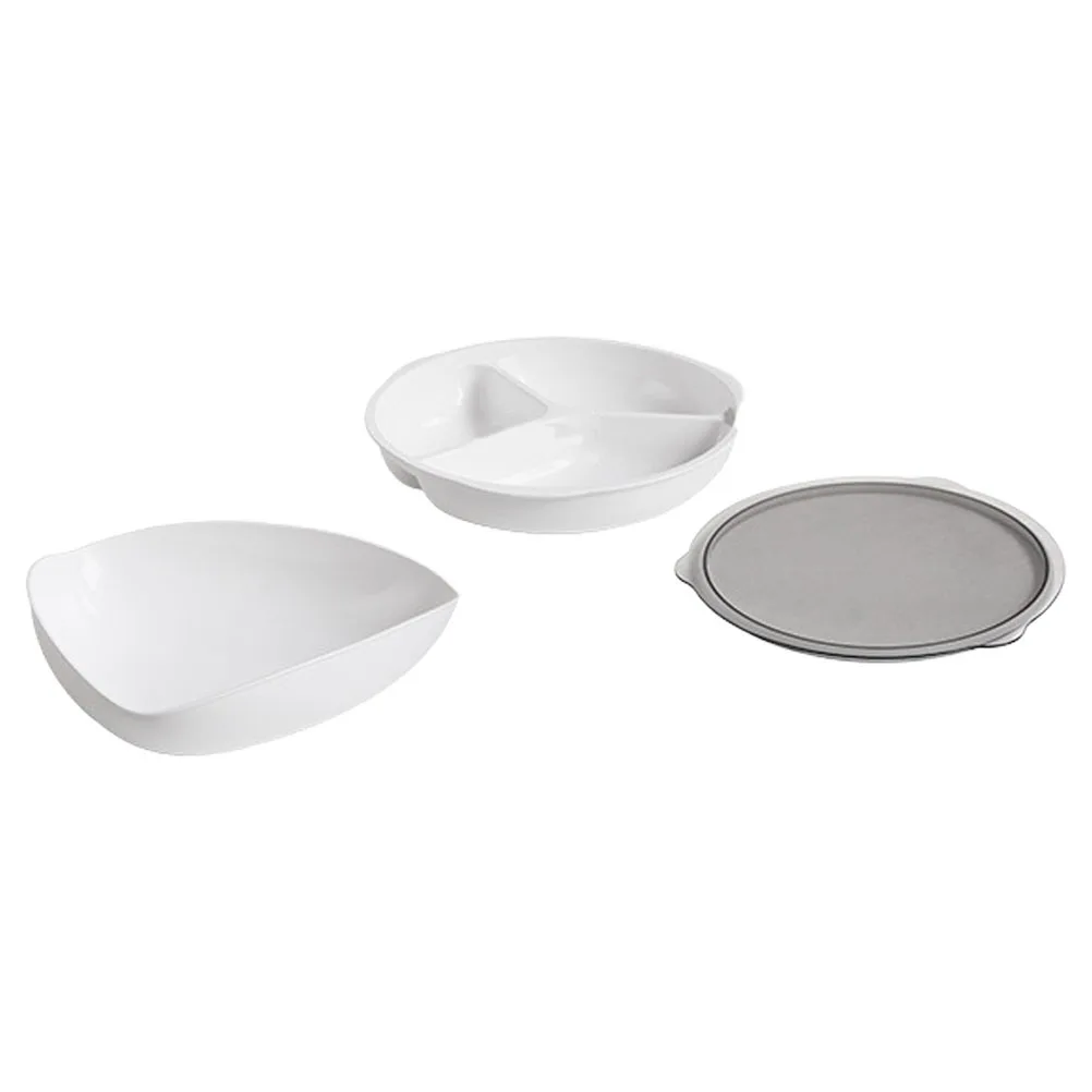 1Set Snack Serving Bowl Divided Serving Dish Lid Fresh Storage Candy Nut Tray for Party Picnic Bbq Home Dining
1Set Snack Serving Bowl Divided Serving Dish Lid Fresh Storage Candy Nut Tray for Party Picnic Bbq Home Dining