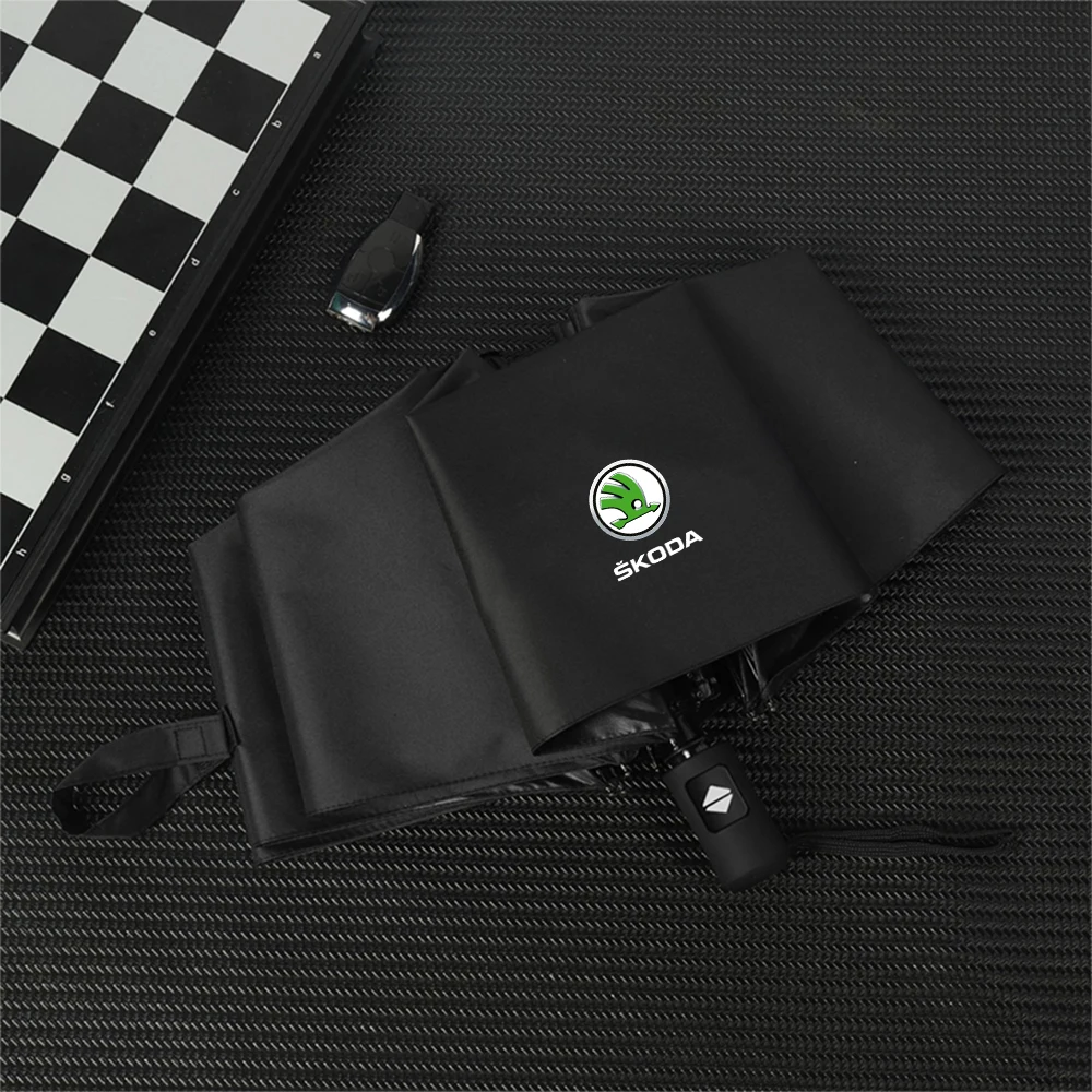 Car Automatic Folding UV-Resistant Windproof Umbrella Accessories For Skdoa Kodiaq Octavia Fabia Karoq Enyaq Kamiq Superb Scala
Car Automatic Folding UV-Resistant Windproof Umbrella Accessories For Skdoa Kodiaq Octavia Fabia Karoq Enyaq Kamiq Superb Scala