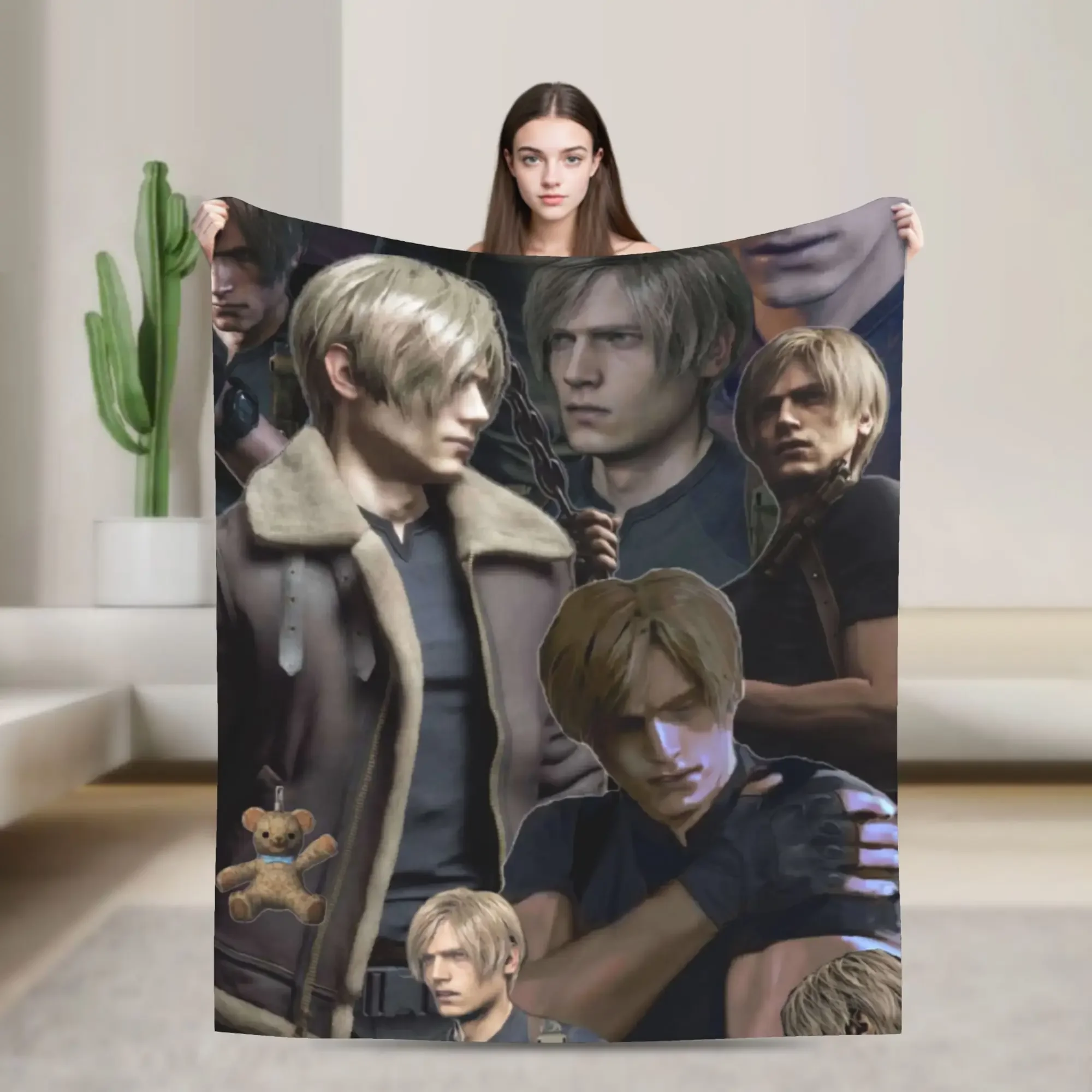 Leon Kennedy Collage Blanket Quality Warm Soft Throw Blanket for Autumn Couch Chair Bedspread Print for Men Women
Leon Kennedy Collage Blanket Quality Warm Soft Throw Blanket for Autumn Couch Chair Bedspread Print for Men Women