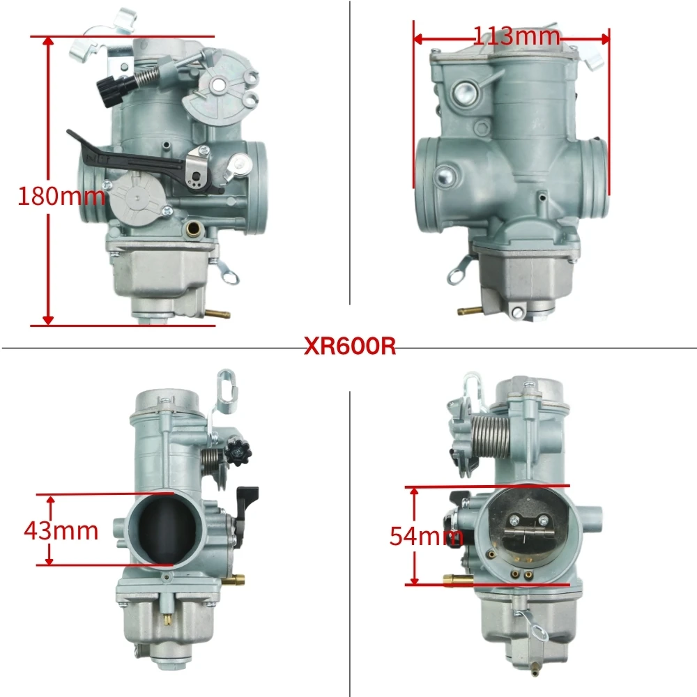 Motorcycle Round Slide Carb For Honda XR400R XR600R XR650R 1988-2000 OE Number 16100-MBN-673 16100-MN1-681 Repair Parts
Motorcycle Round Slide Carb For Honda XR400R XR600R XR650R 1988-2000 OE Number 16100-MBN-673 16100-MN1-681 Repair Parts