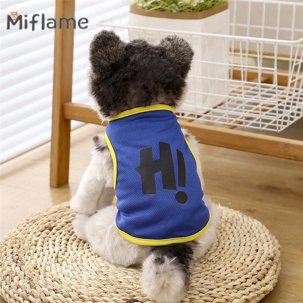 Miflame Summer Pet Clothing Thin Print Small Dogs Vest Cat Dog Tank Top Teddy Bichon Schnauzer Breathable Puppy T-shirt
Miflame Summer Pet Clothing Thin Print Small Dogs Vest Cat Dog Tank Top Teddy Bichon Schnauzer Breathable Puppy T-shirt