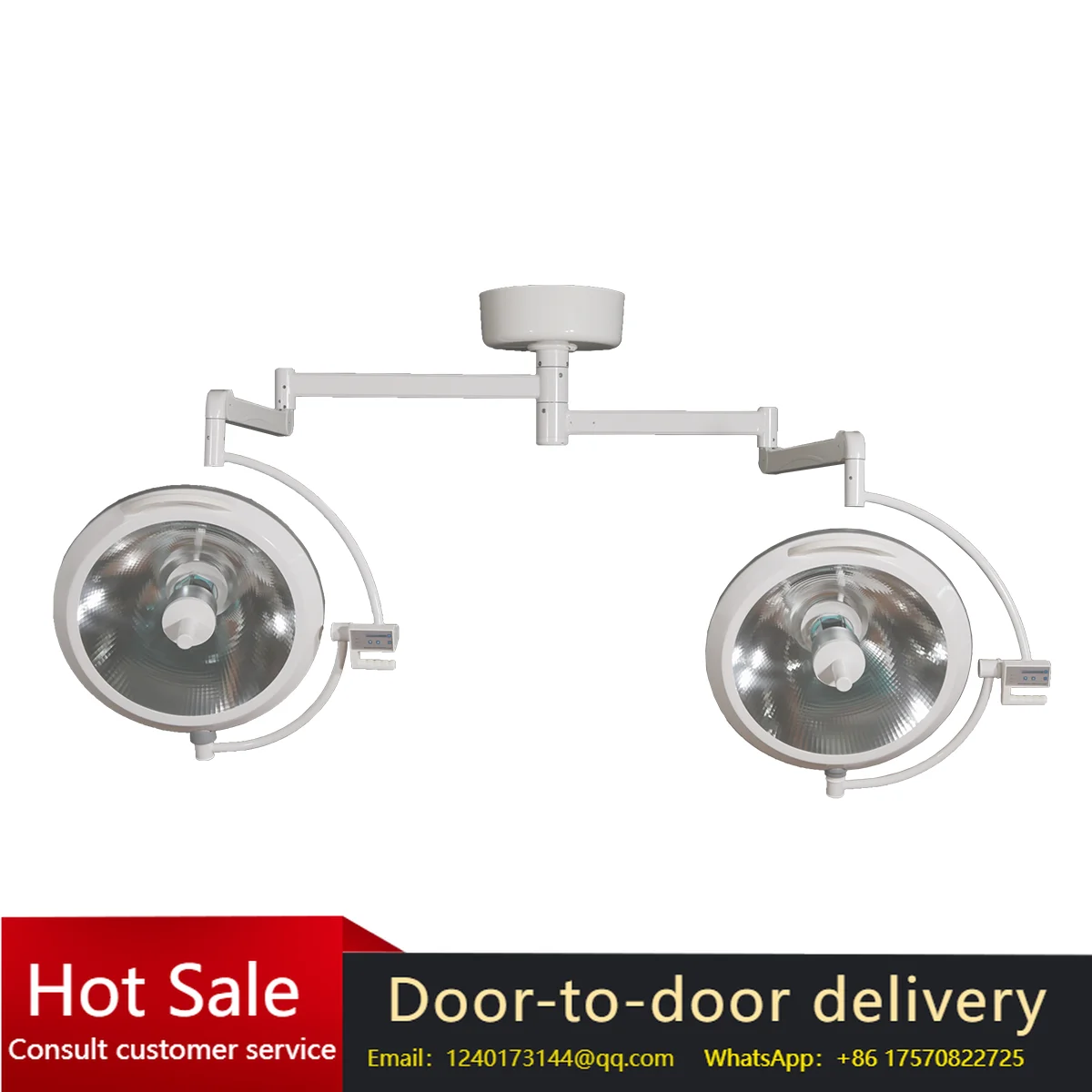 Approved FZ-700/500 Shadowless Surgical Lamp - Hospital Operating Theatre Light with Adjustable Color Temperature, Made of Steel
Approved FZ-700/500 Shadowless Surgical Lamp - Hospital Operating Theatre Light with Adjustable Color Temperature, Made of Steel