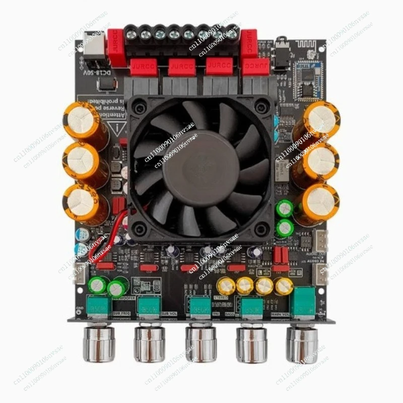 ZK-APTX3 Qualcomm Bluetooth power amplifier board 2.1 channel 300W + 300W + 600W power amplifier chip TPA3255
ZK-APTX3 Qualcomm Bluetooth power amplifier board 2.1 channel 300W + 300W + 600W power amplifier chip TPA3255