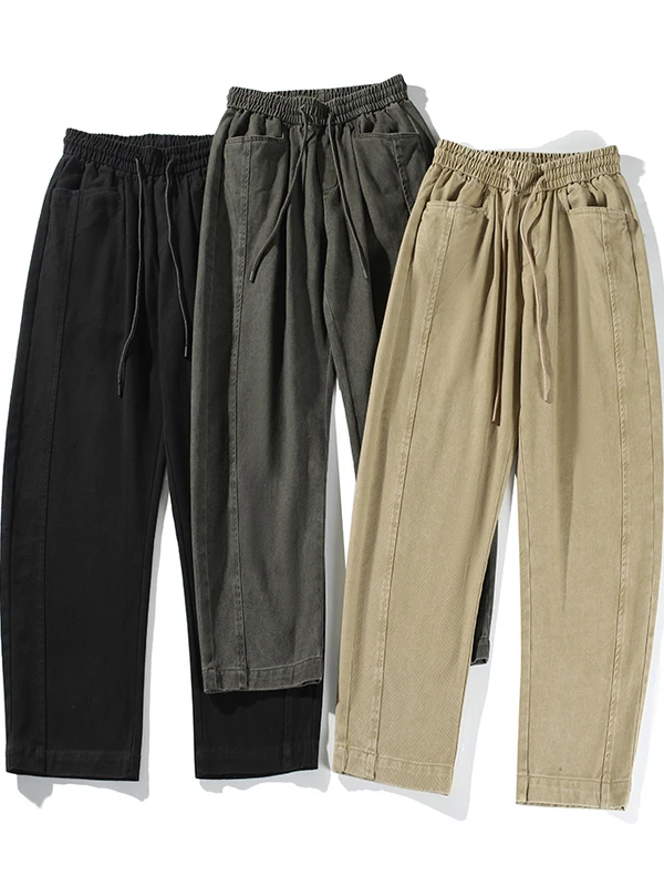 Retro Sle Thiened Pure Cotton Khaki Casual Pants Men's Autumn Winter Versatile Straight Leg American Sle Small Bend Knife
Retro Sle Thiened Pure Cotton Khaki Casual Pants Men's Autumn Winter Versatile Straight Leg American Sle Small Bend Knife