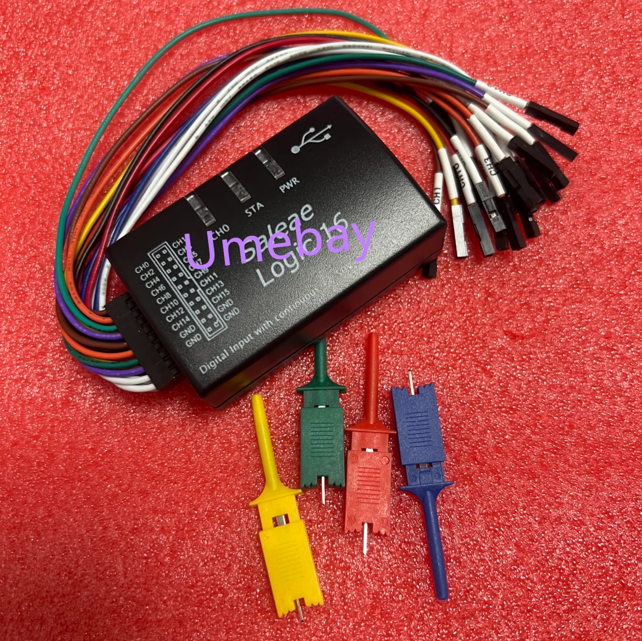 1 piece, Saleae Logic USB logic analyzer compatible with multiple systems, official version, sampling rate 100M16 channels
1 piece, Saleae Logic USB logic analyzer compatible with multiple systems, official version, sampling rate 100M16 channels