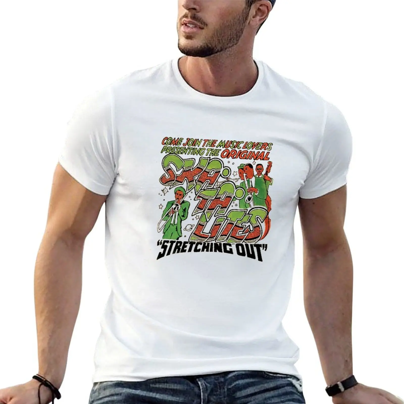 The Skatalites Stretching Out T-Shirt t shirts cotton 100% t shirts for man graphic funny man t shirt summer T-shirt
The Skatalites Stretching Out T-Shirt t shirts cotton 100% t shirts for man graphic funny man t shirt summer T-shirt