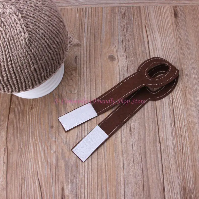 85AE Hat Picture Props Manual Knitting Hat Baby Theme Knitted Hat with Earflap Cap Ear for Protect
85AE Hat Picture Props Manual Knitting Hat Baby Theme Knitted Hat with Earflap Cap Ear for Protect