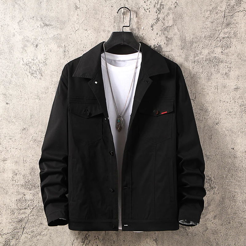2023 New Spring And Fall Men'S Solid Color Versatile Fashion Casual High-End Quality Jacket Jacket Pocket Decoration Loose
2023 New Spring And Fall Men'S Solid Color Versatile Fashion Casual High-End Quality Jacket Jacket Pocket Decoration Loose
