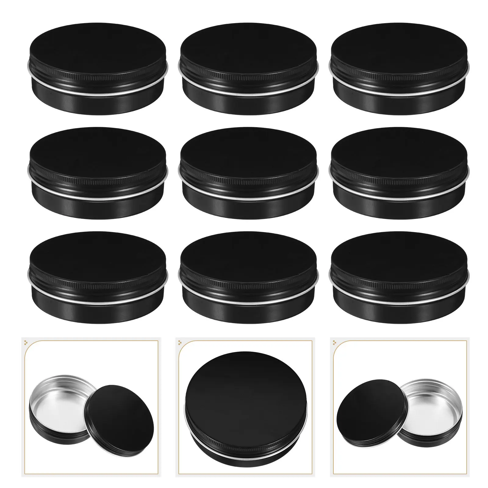 20Pcs 50Ml Aluminium Travel Storage Box Seamless Closure Portable Lightweight for Cosmetics Creams Toners Lip Balms Ointments
20Pcs 50Ml Aluminium Travel Storage Box Seamless Closure Portable Lightweight for Cosmetics Creams Toners Lip Balms Ointments