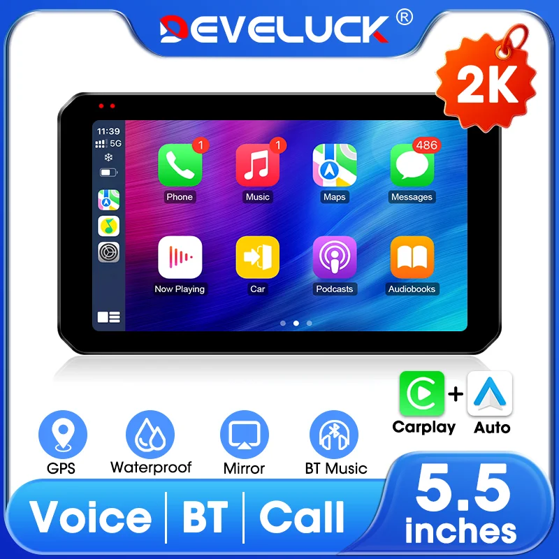 5/5,5-дюймовый мотоциклетный GPS-навигатор Android Auto Carplay экран для моторекордера IPX7 водонепроницаемые профессиональные аксессуары для мотоциклов
5/5,5-дюймовый мотоциклетный GPS-навигатор Android Auto Carplay экран для моторекордера IPX7 водонепроницаемые профессиональные аксессуары для мотоциклов