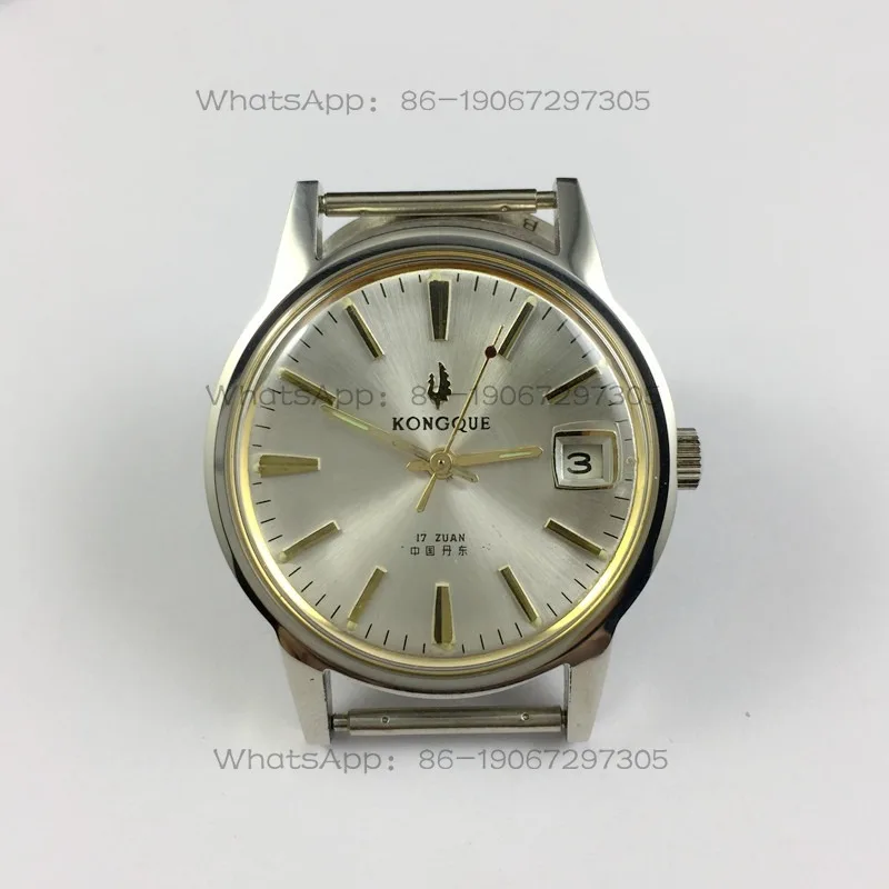 Peacock Brand Stainless Steel Bar Order Calendar Manual Mechanical Watch with A Diameter of 36mm, Includes One Watch Strap
Peacock Brand Stainless Steel Bar Order Calendar Manual Mechanical Watch with A Diameter of 36mm, Includes One Watch Strap